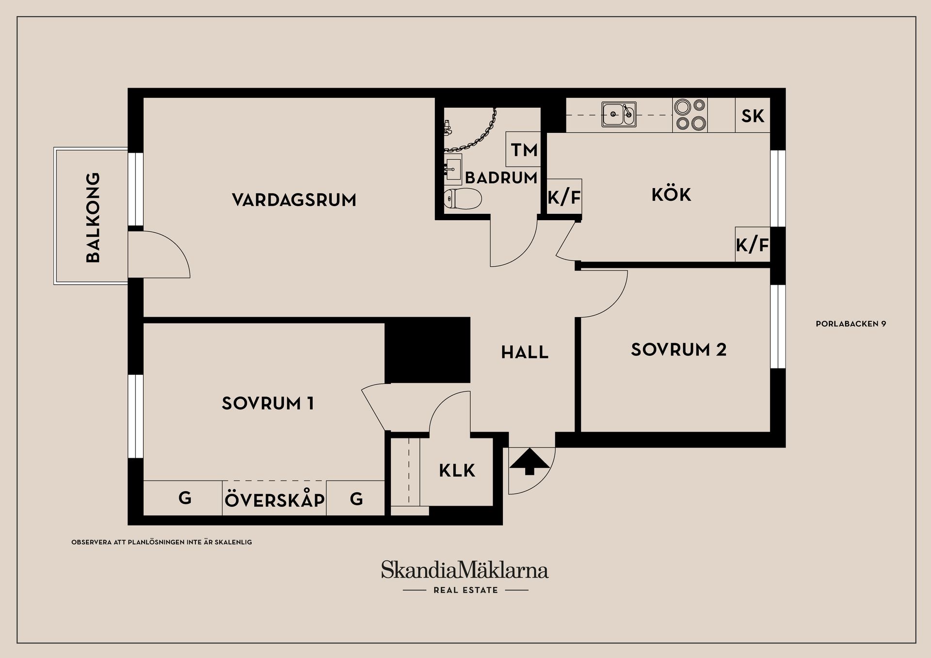 Bostadsrätt, Porlabacken 9, Hagsätra, Stockholm