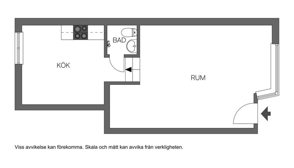 Bostadsrätt, Börjegatan 56, Luthagen/Stabby, Uppsala