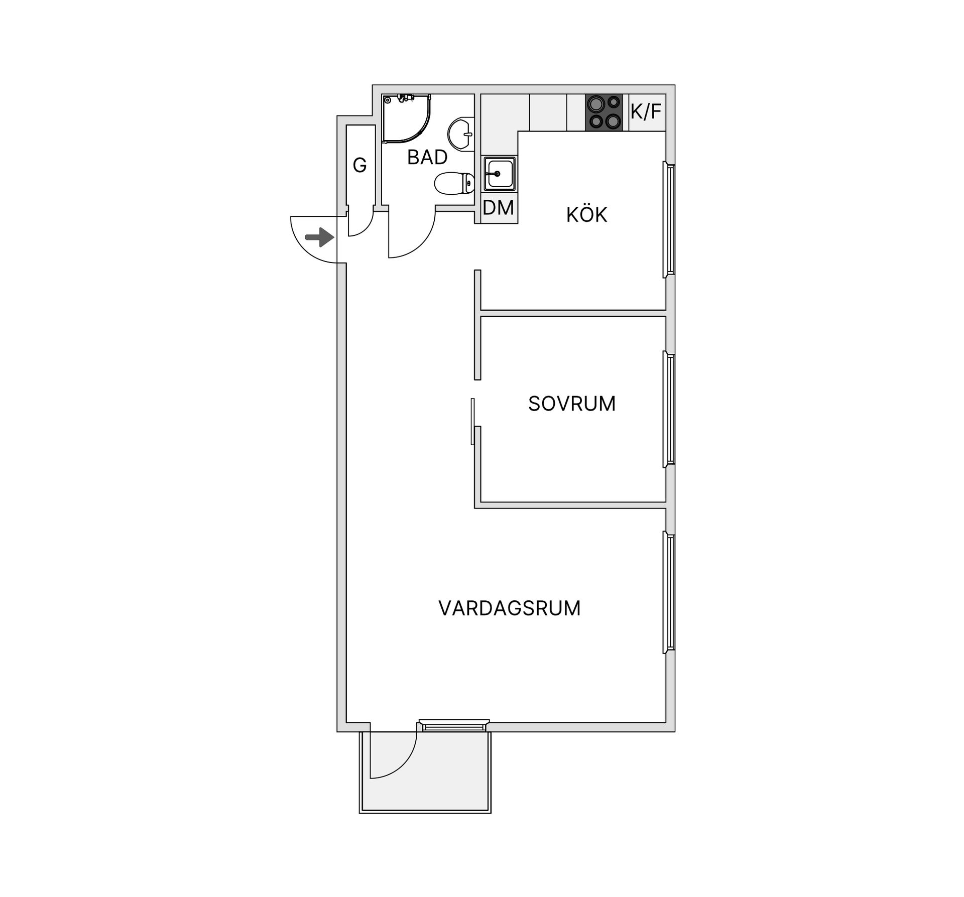 Bostadsrätt, Rörstrandsgatan 1A, Centrala Hisingen Brämaregården, Göteborg