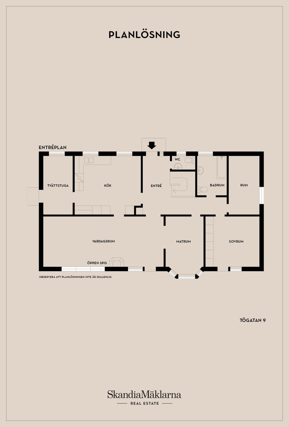 Villa, Tögatan 9, Ödåkra, Helsingborg