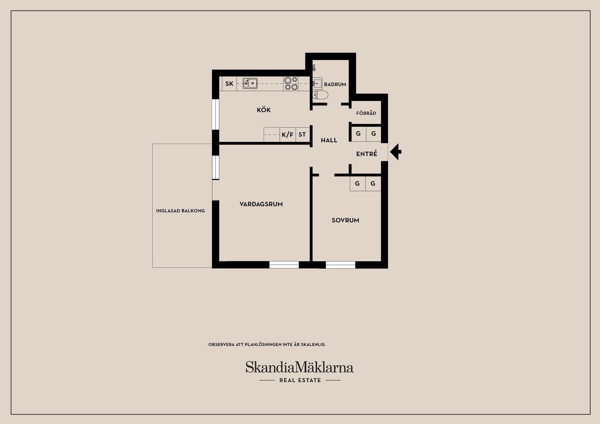 Bostadsrätt, Björkhemsgatan 9, Sjöbo, Borås
