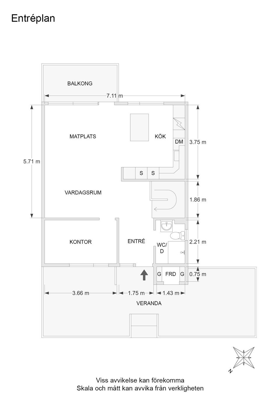 Bostadsrätt, Grindslanten 22, Grinden, Kungälv