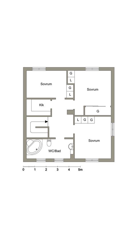 Radhus, Odalgatan 22A, Näsby, Örebro