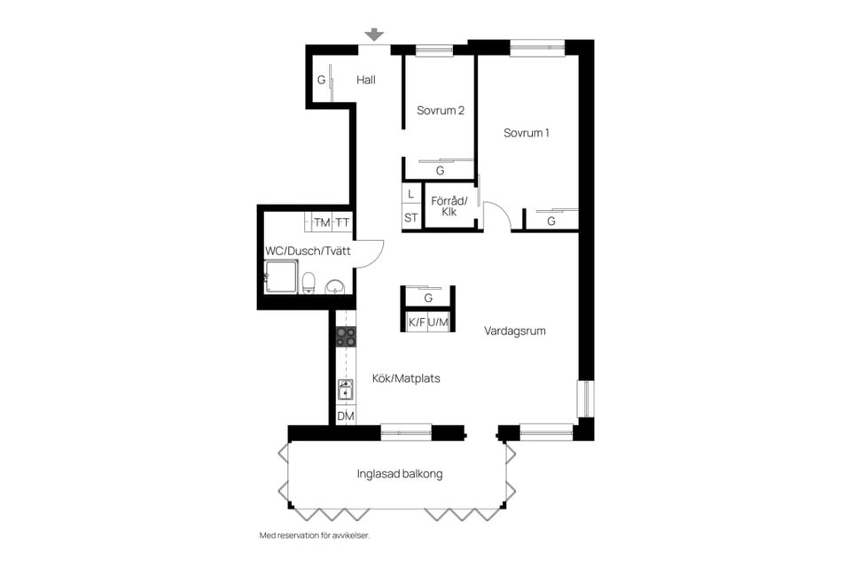 Bostadsrätt, Kung Hans Väg 13, Bovieran / Norra Borstahusen, Landskrona
