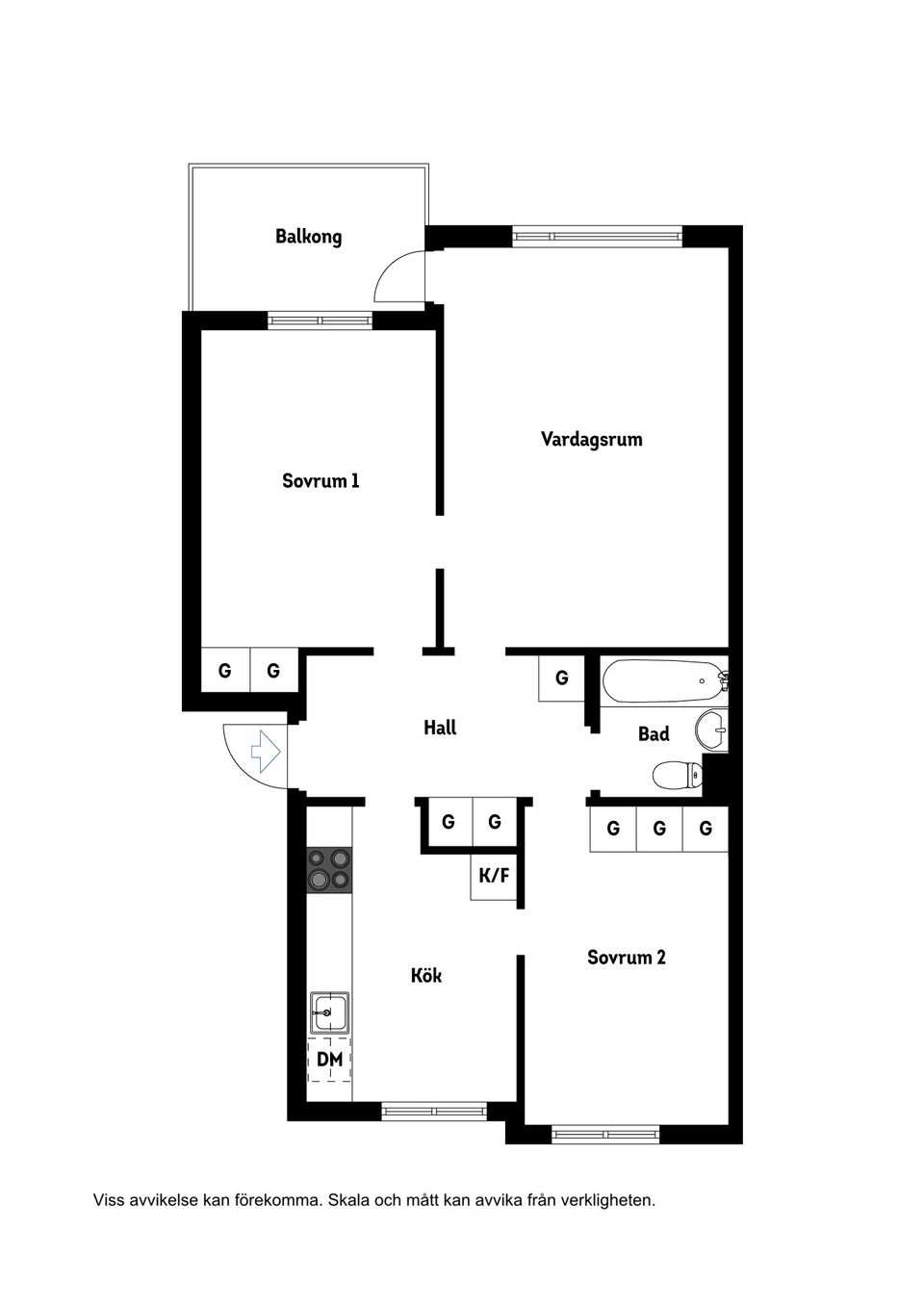 Bostadsrätt, Ellen Keys gata 97, Fruängen, Stockholm