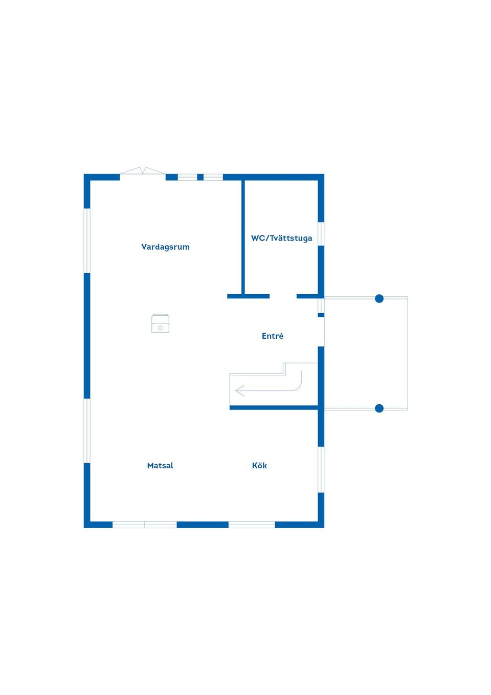 Villa, Kompanivägen 7, Oljonsbyn, Orsa