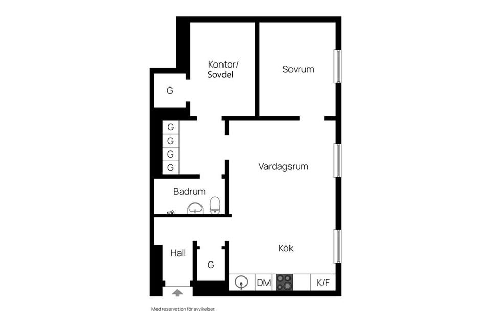 Bostadsrätt, Sankt Eriksgatan 7, Nedre Kungsholmen, Stockholm