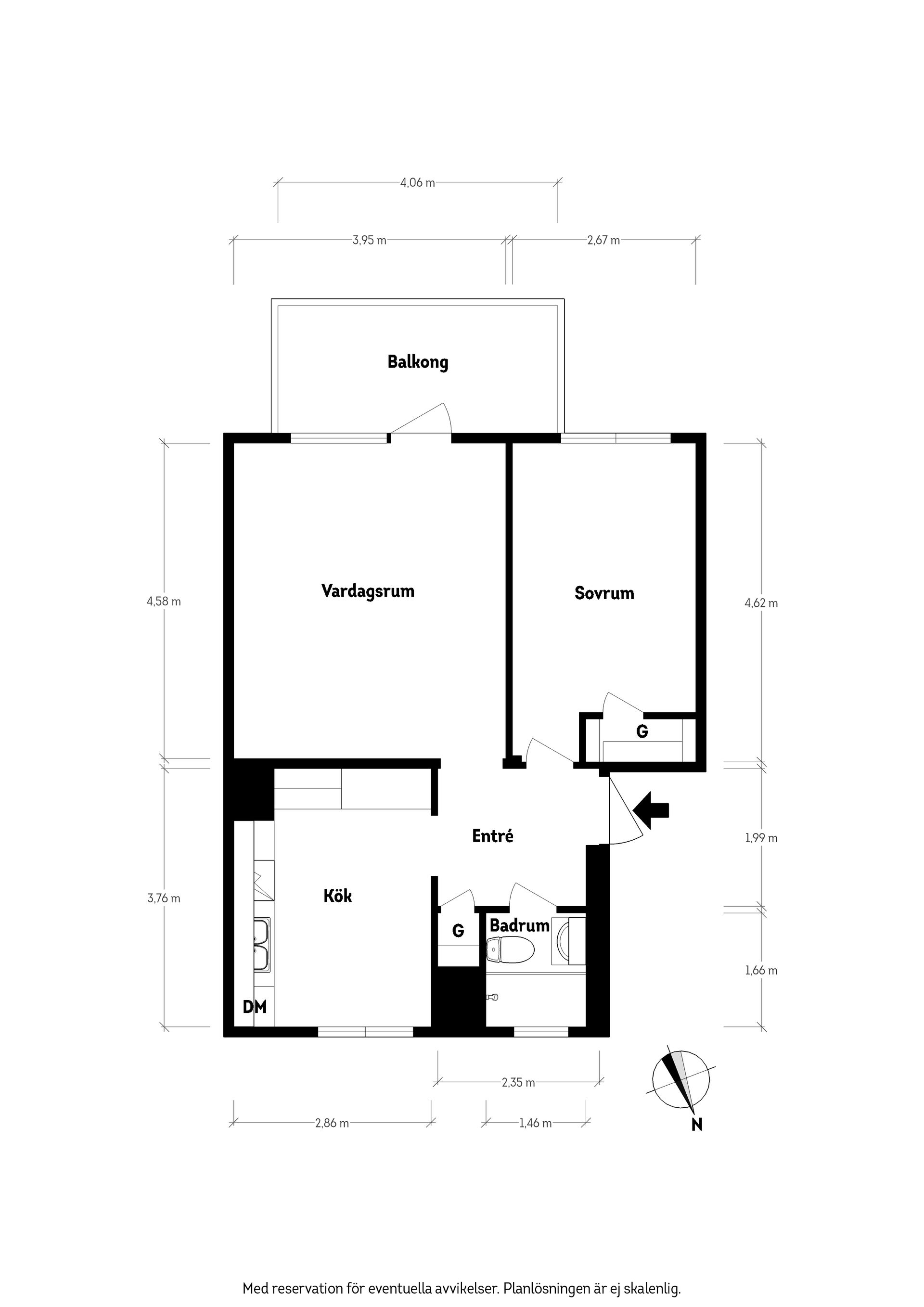 Bostadsrätt, Ernst Torulfsgatan 15A, Munkebäck, Göteborg