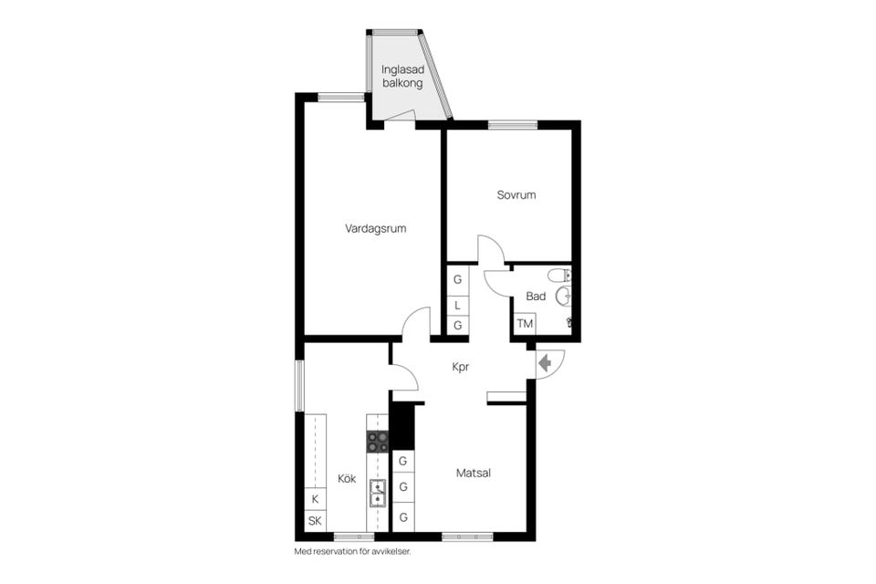 Bostadsrätt, Östbygatan 15A, Gamla staden, Lidköping