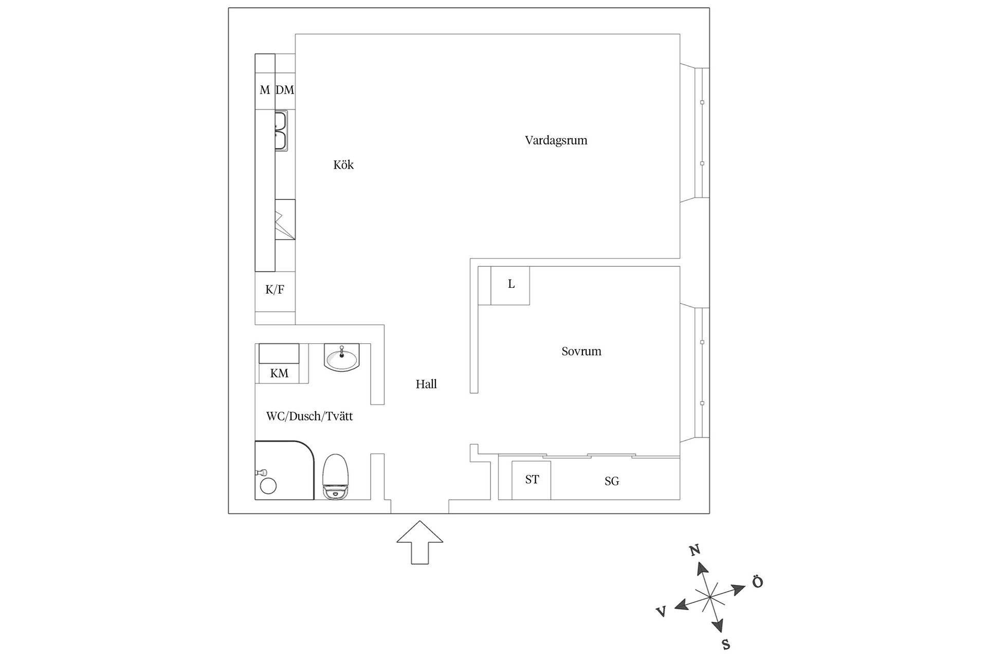 Bostadsrätt, Vallfrögatan 14, Centrala Hisingen, Göteborg