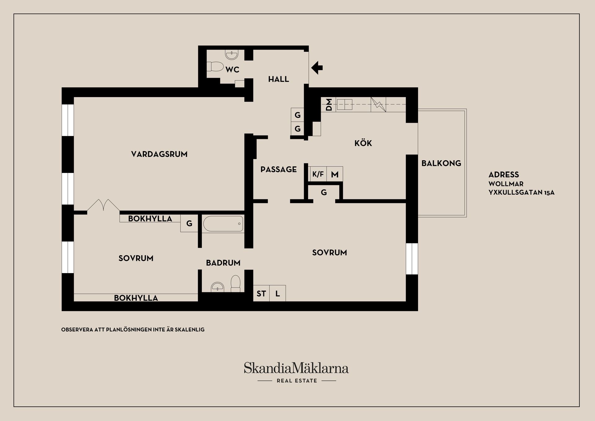 Bostadsrätt, Wollmar yxkullsgatan 15A, Södermalm - Mariatorget, Stockholm