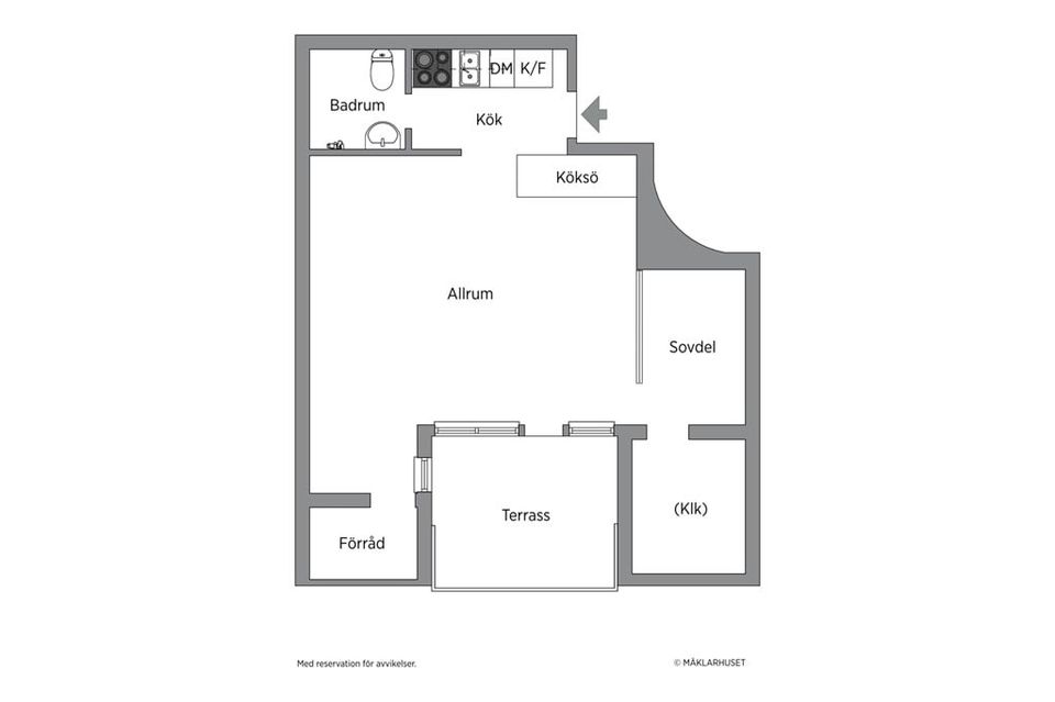 Bostadsrätt, Gubbkärrsvägen 29m, vån 4/4, Nockebyhov, Stockholm