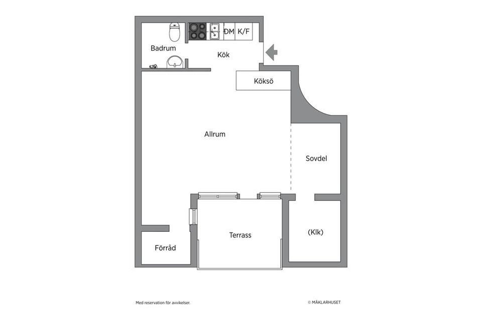 Bostadsrätt, Gubbkärrsvägen 29m, vån 4/4, Nockebyhov, Stockholm