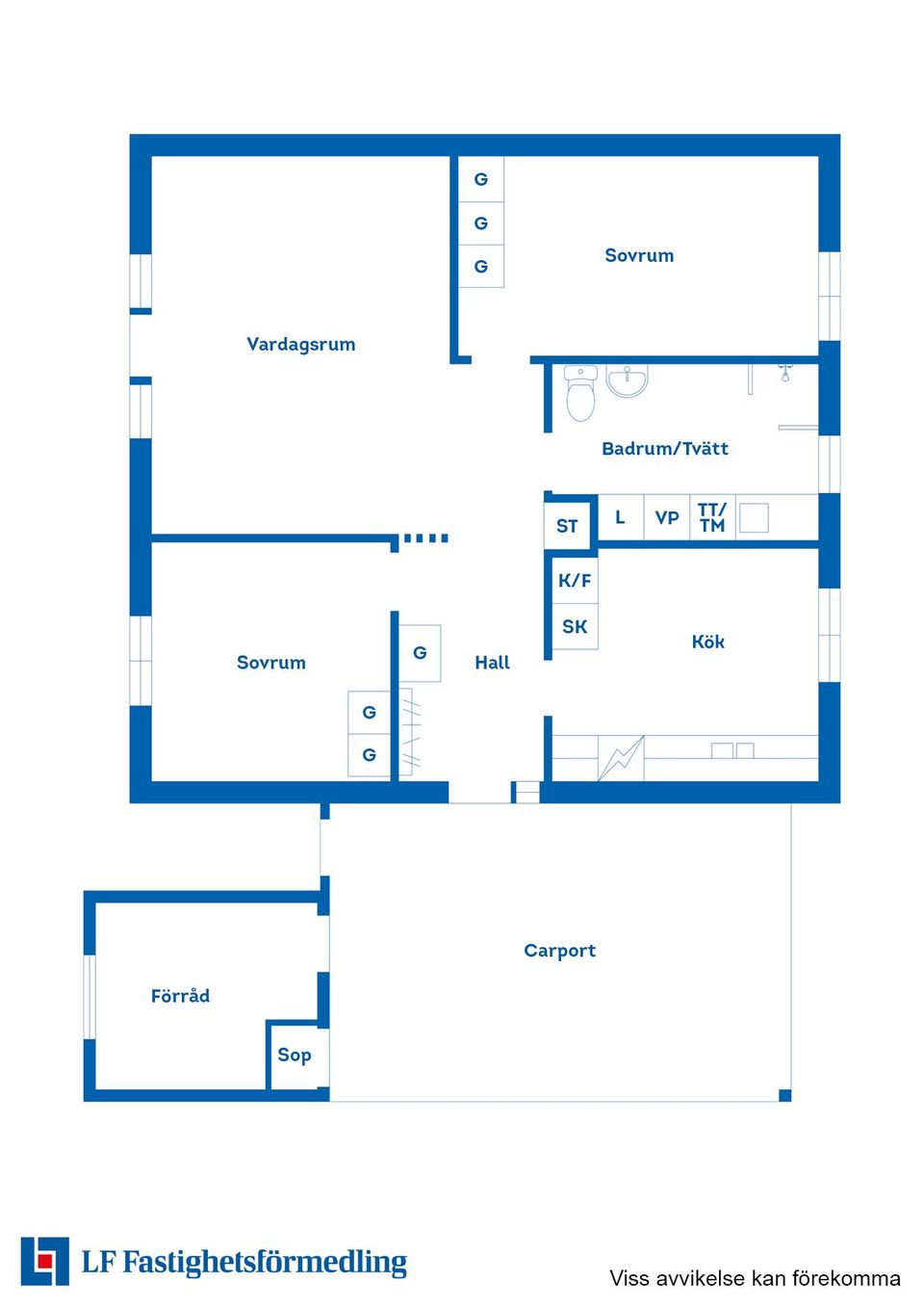 Radhus, Rotstigen 5, Ljungsarp, Tranemo