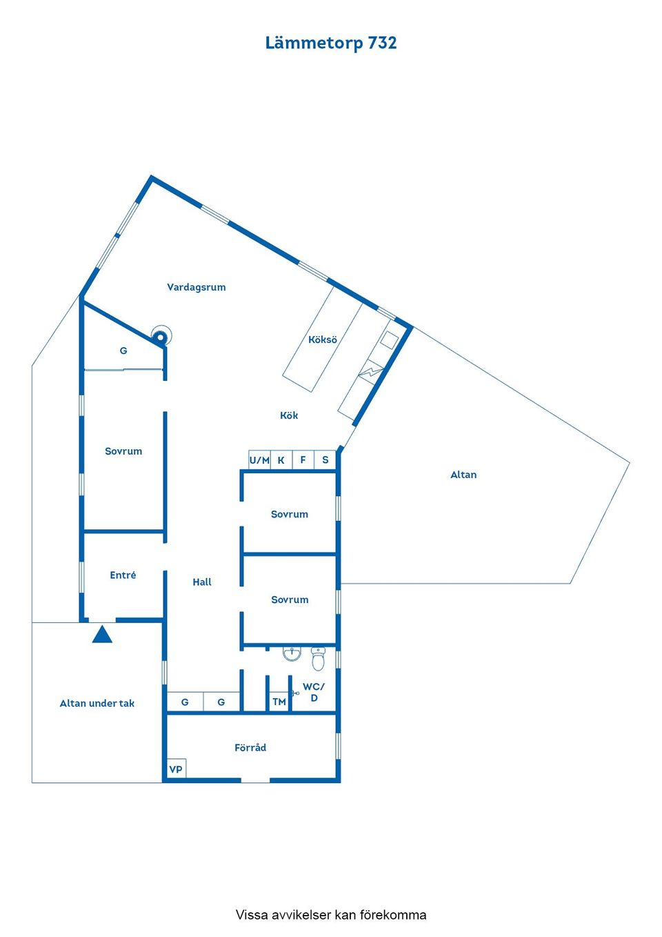 Villa, Lämmetorp 732, Lämmetorp, Finspång