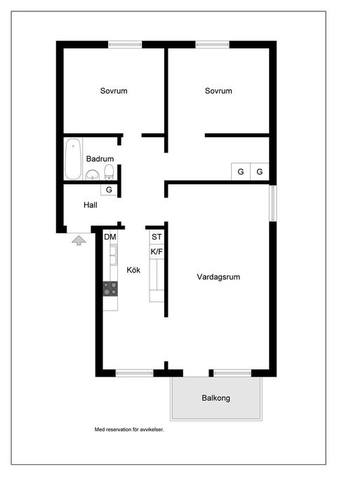 Bostadsrätt, Jägersrovägen 11b, Västra Kattarp, Malmö