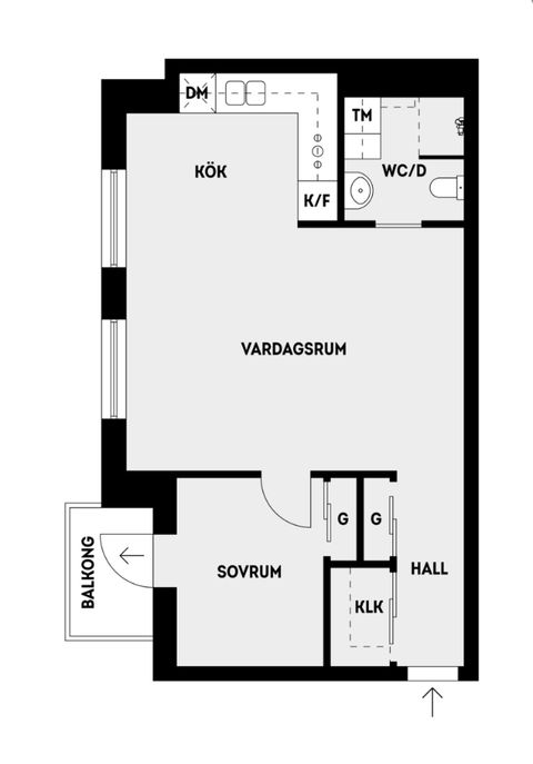 Bostadsrätt, Attundagränd 2, 4tr, Täby Centrum, Täby