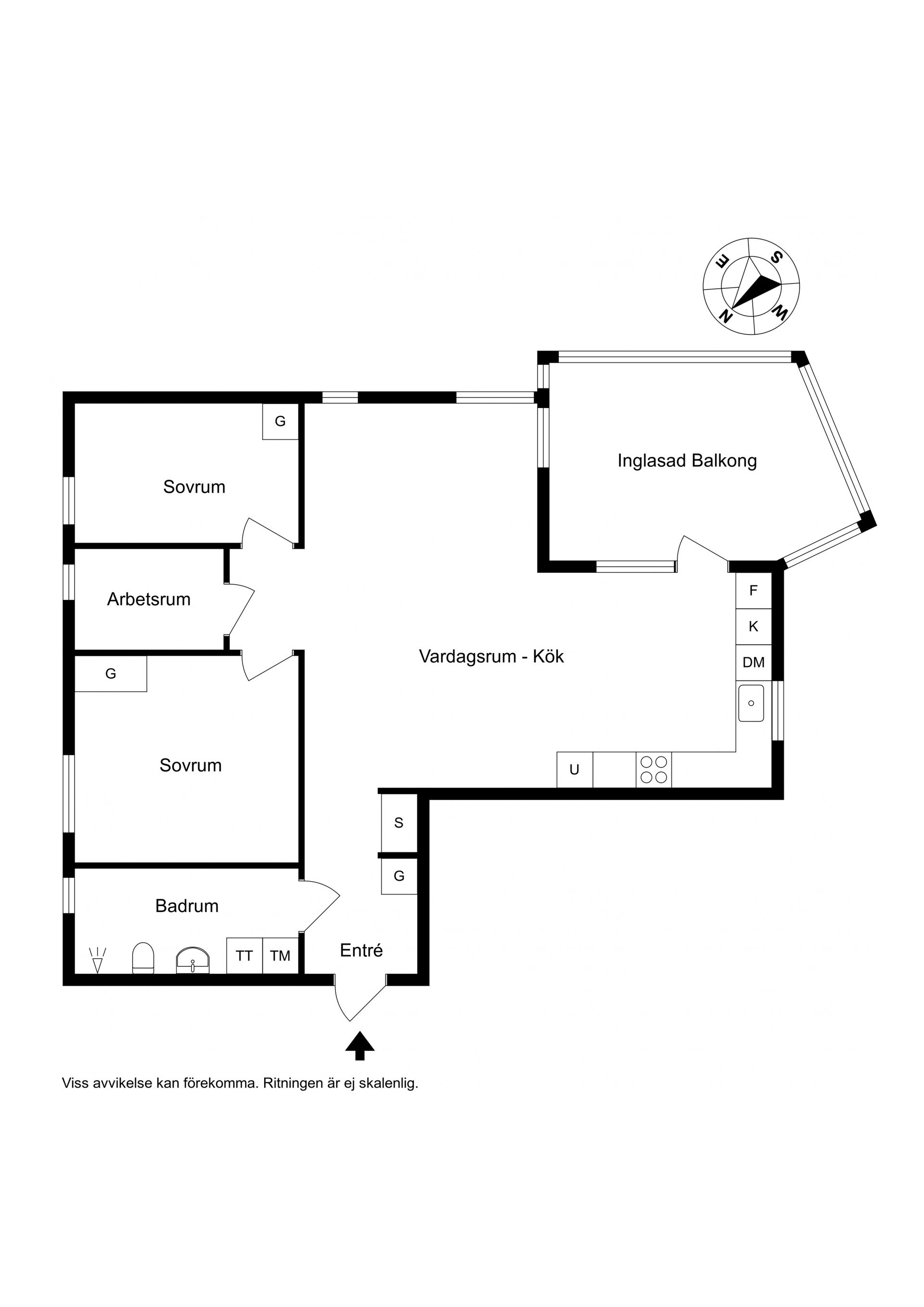 Bostadsrätt, Ribstonvägen 2A, Göingegården, Varberg
