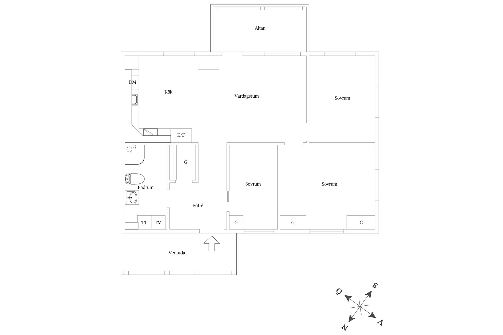 Bostadsrätt, Skogskullegatan 27, Stadsskogen, Alingsås