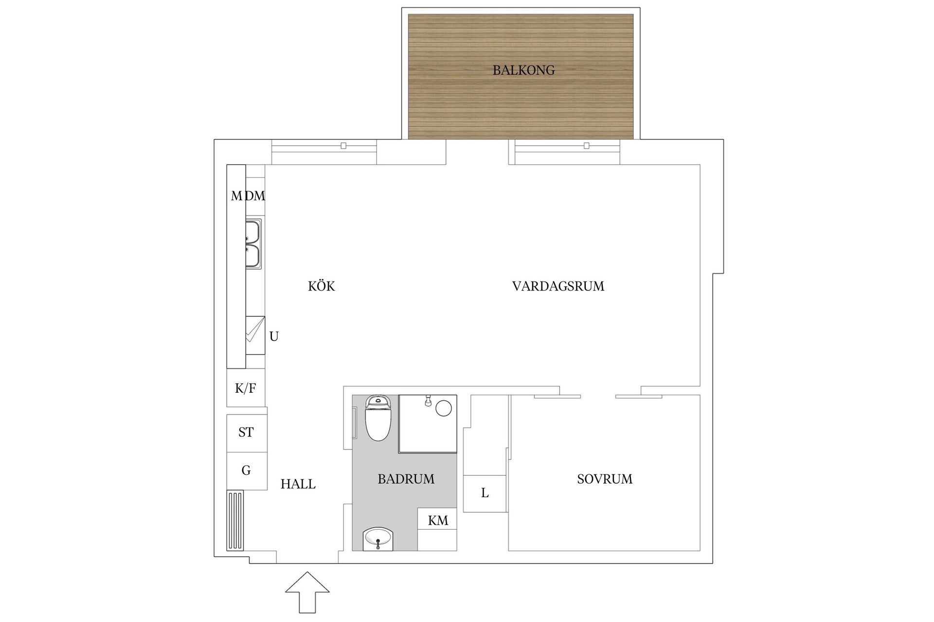 Bostadsrätt, Bobergsgatan 12, Norra Djurgårdsstaden, Stockholm