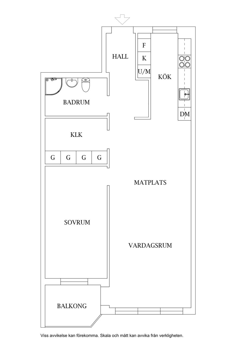 Bostadsrätt, Björngatan 10, Centrum, Luleå