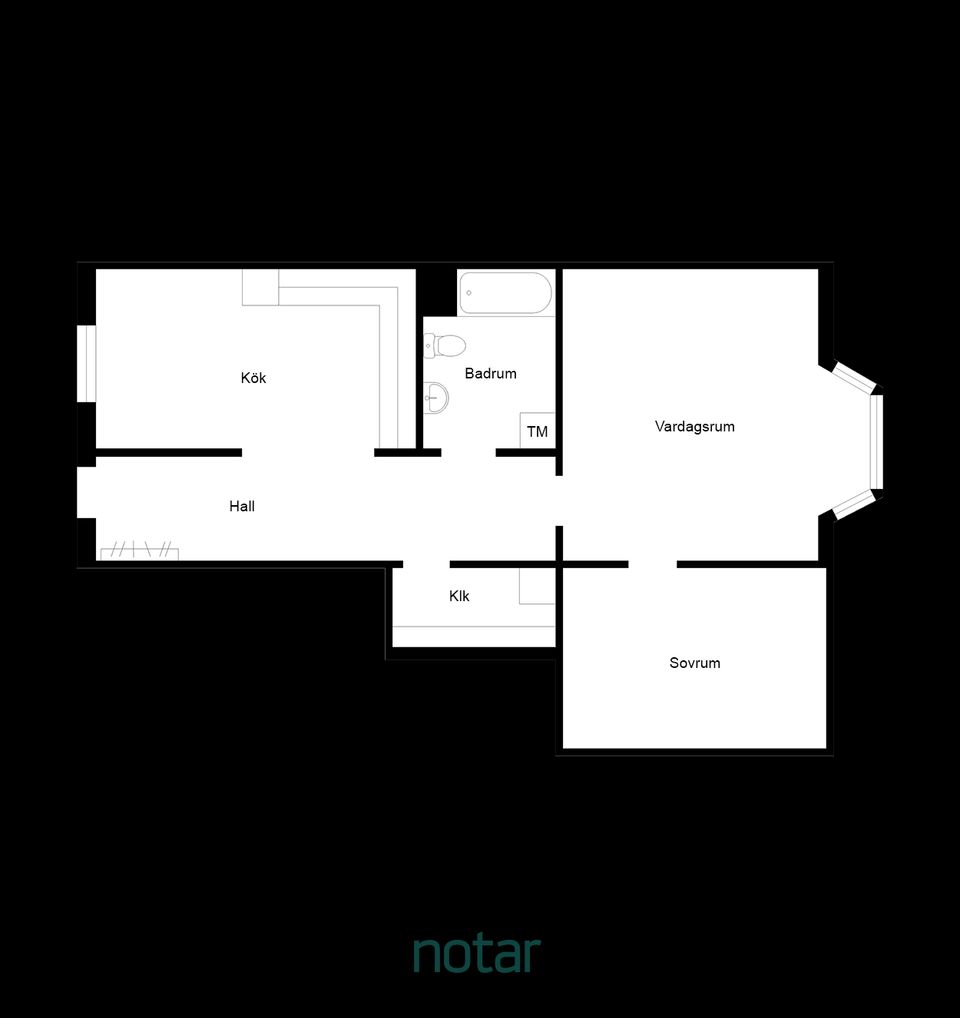 Bostadsrätt, Sandgatan 24D, Norrköping