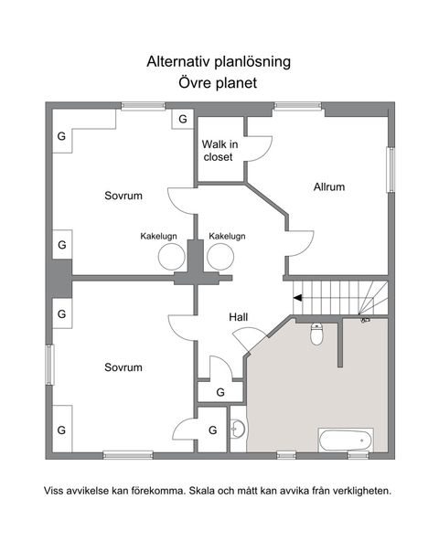 Villa, Stockholmsvägen 22, Fanna, Enköping