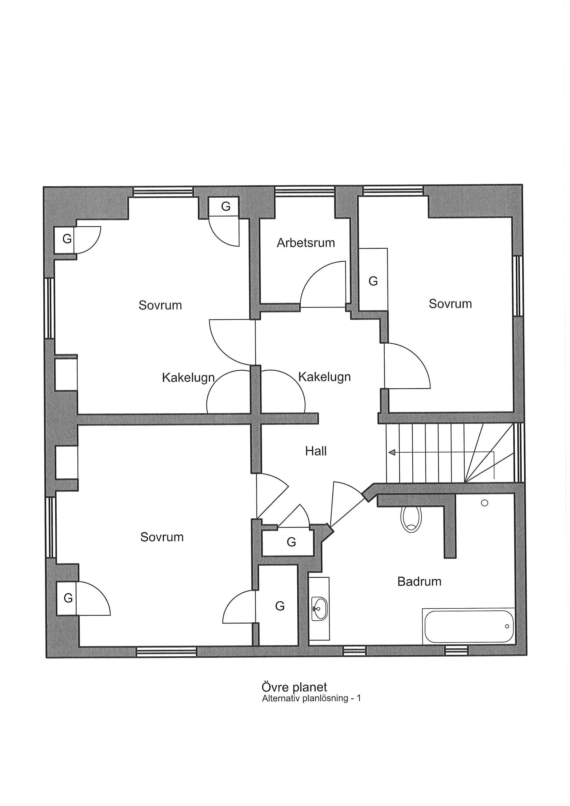 Villa, Stockholmsvägen 22, Fanna, Enköping