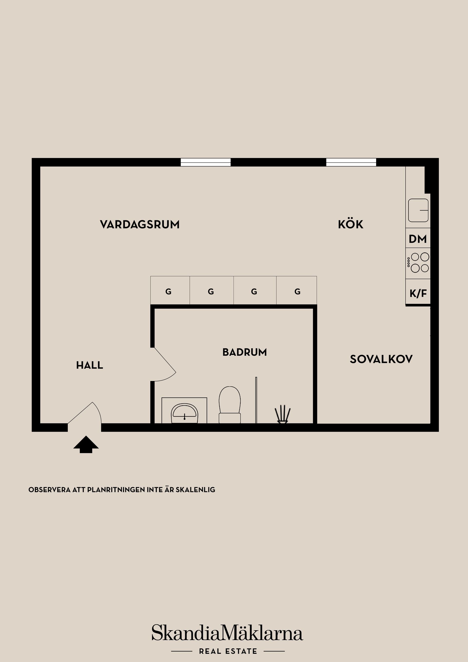 Bostadsrätt, Fyrgränd 4, Haga Norra, Solna