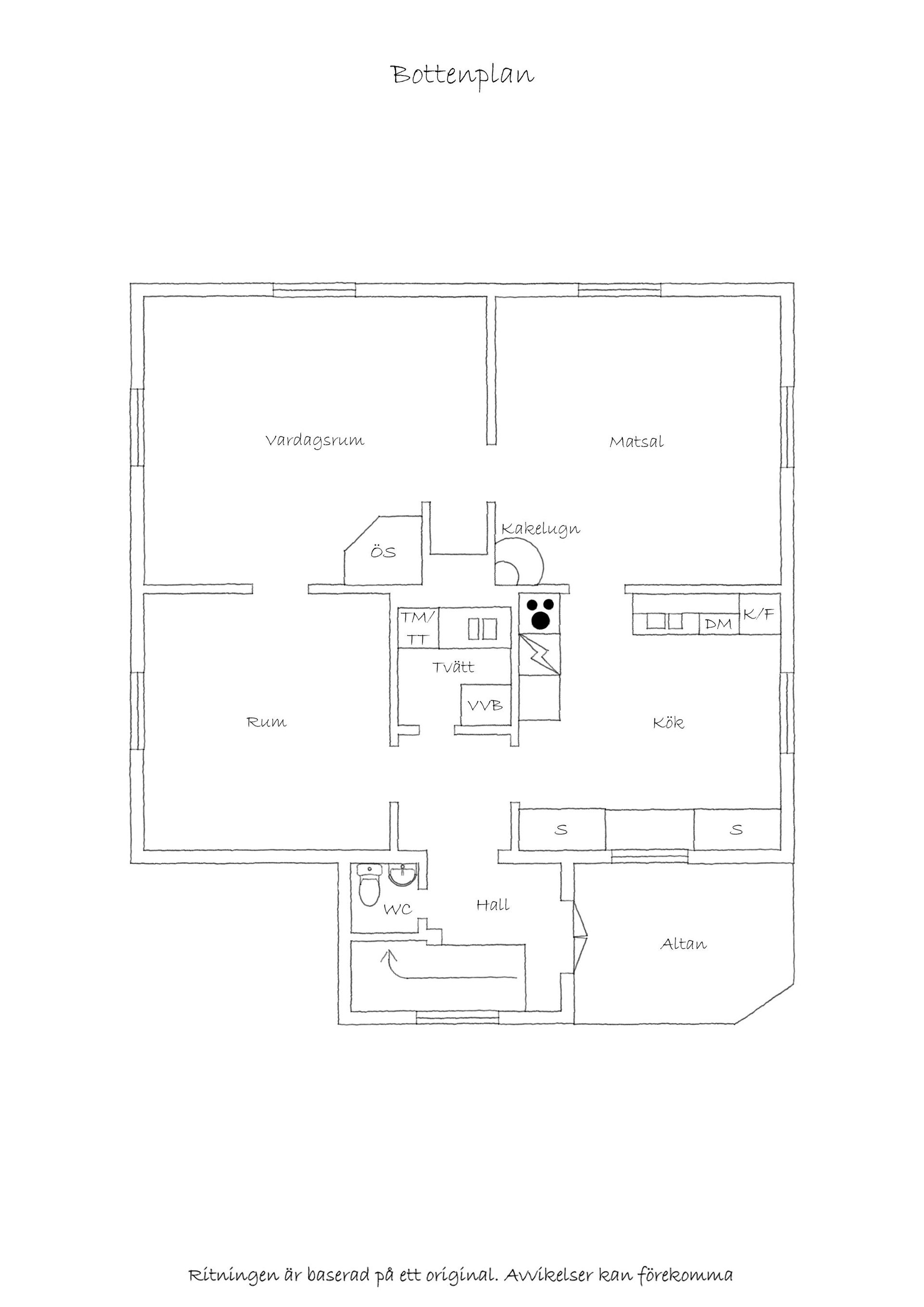 Villa, Malmavägen 32, Valsätra, Uppsala