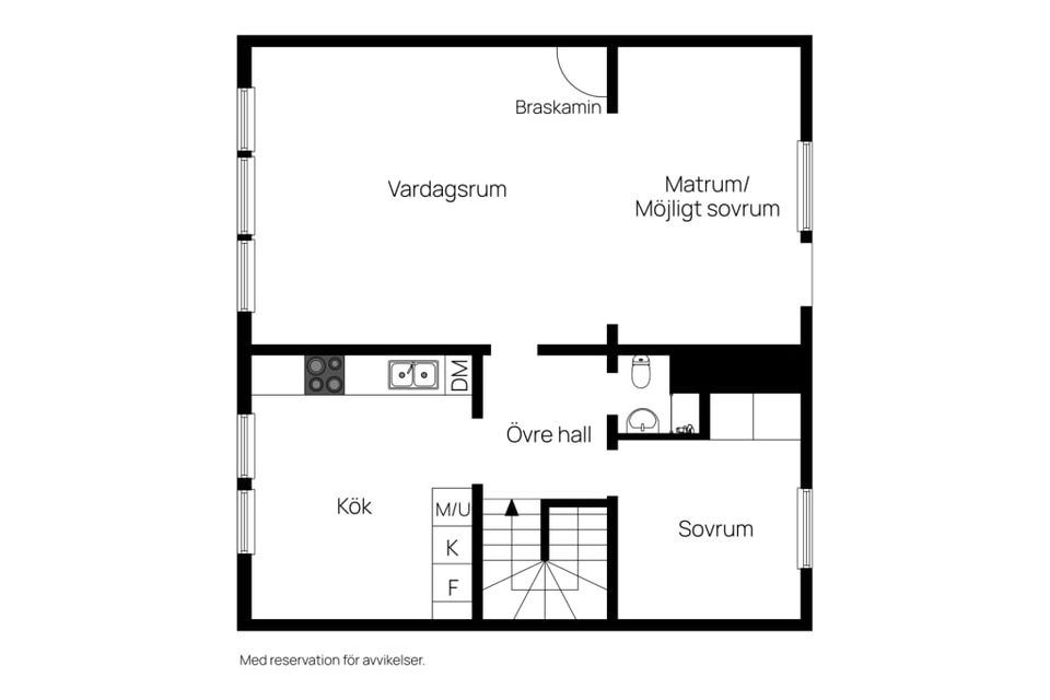 Radhus, Hällsbovägen 49, Sigtuna - Hällsbo, Sigtuna