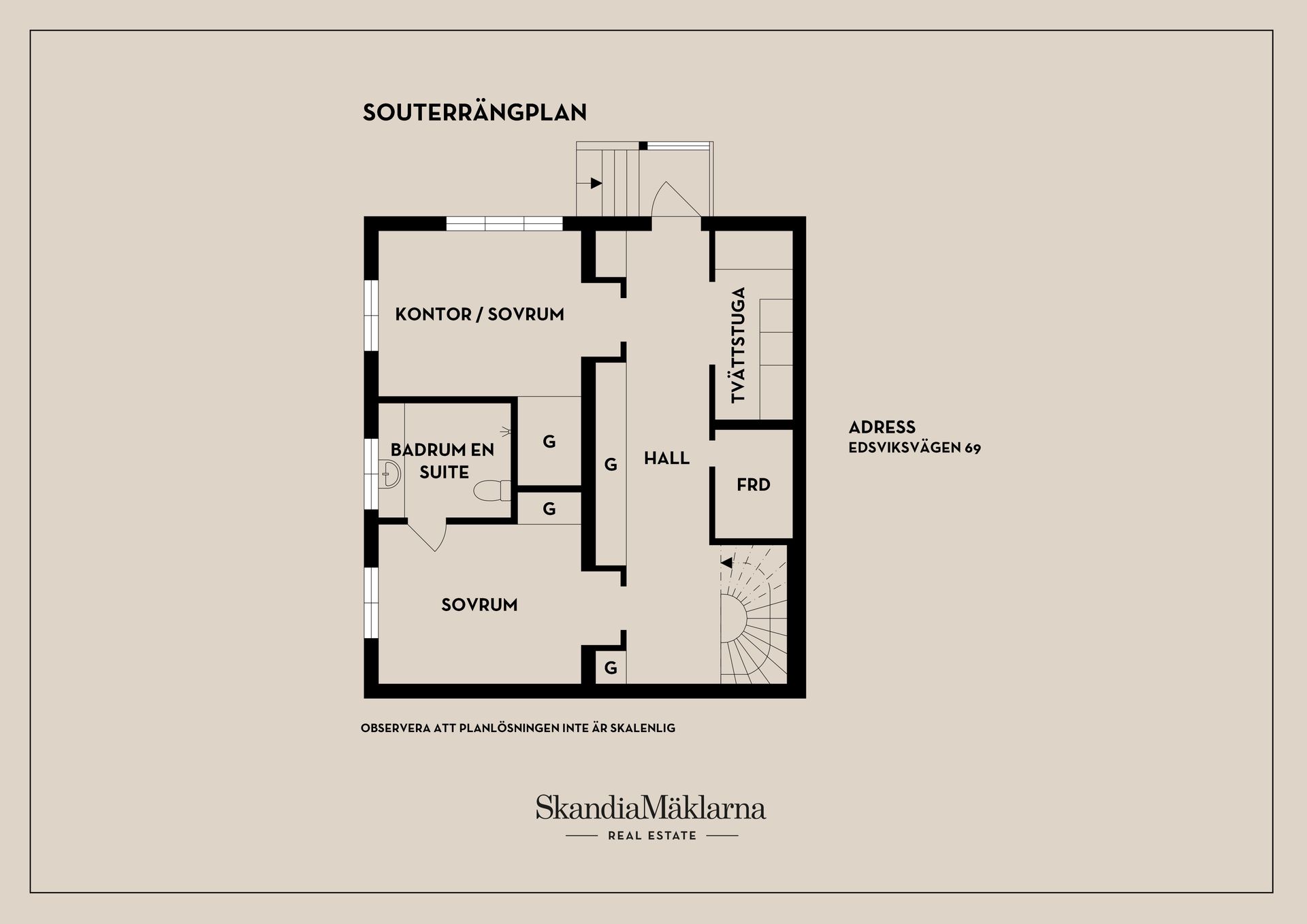 Villa, Edsviksvägen 69, Danderyd - Nora, Danderyd