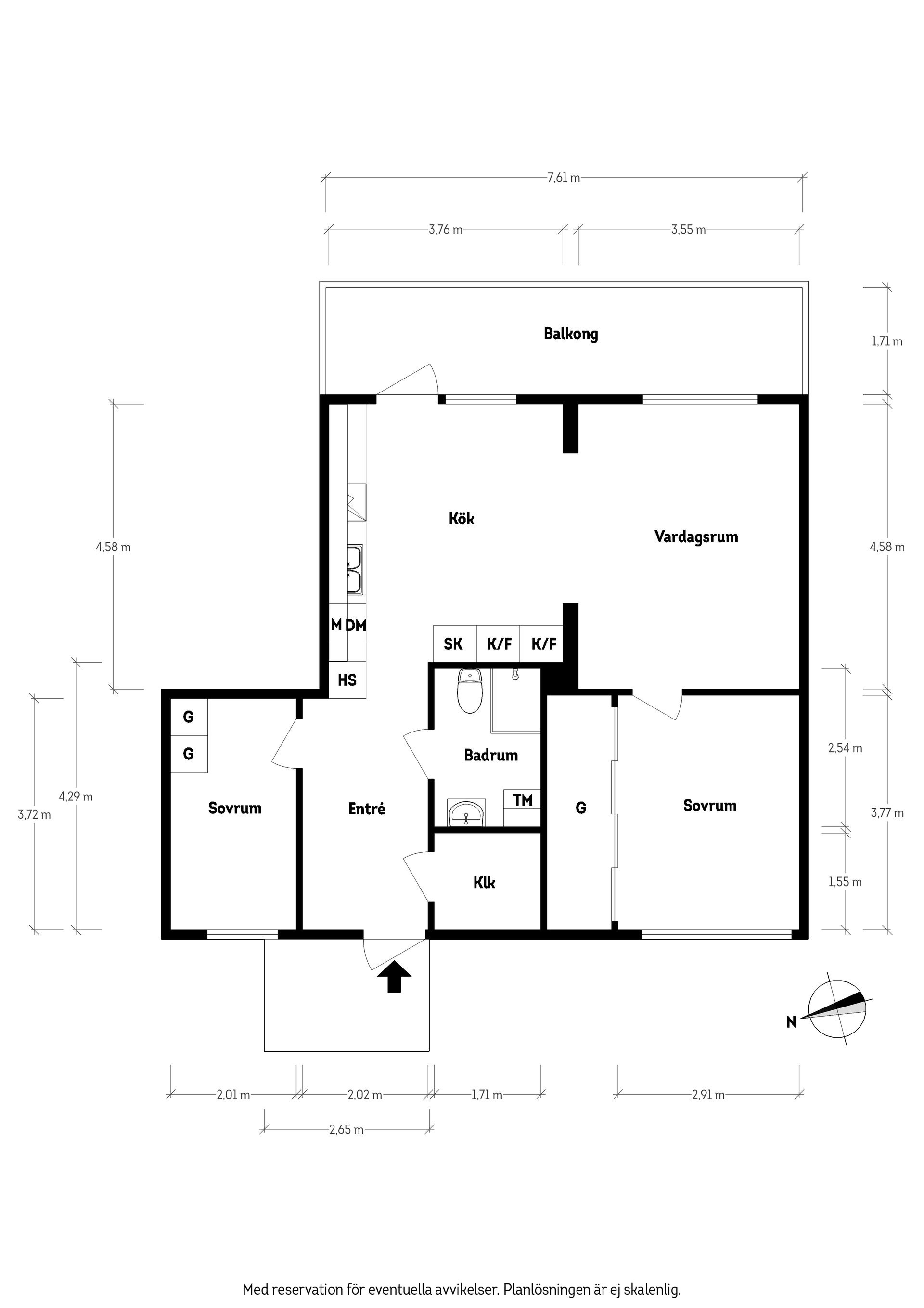 Bostadsrätt, Ljungslättsgatan 4C, Björkekärr, Göteborg