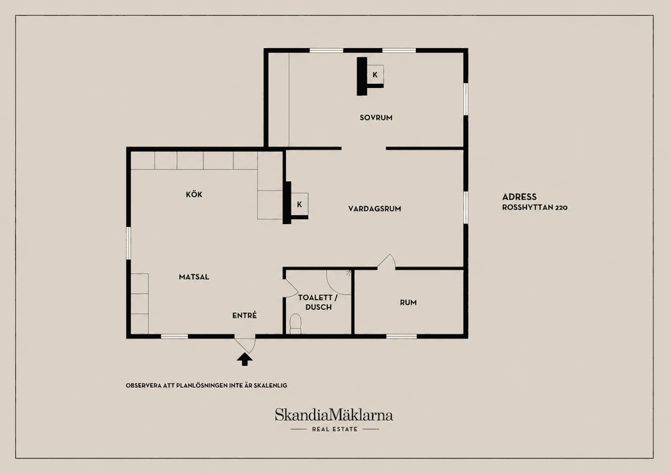 Villa, Rosshyttan 220, Sala