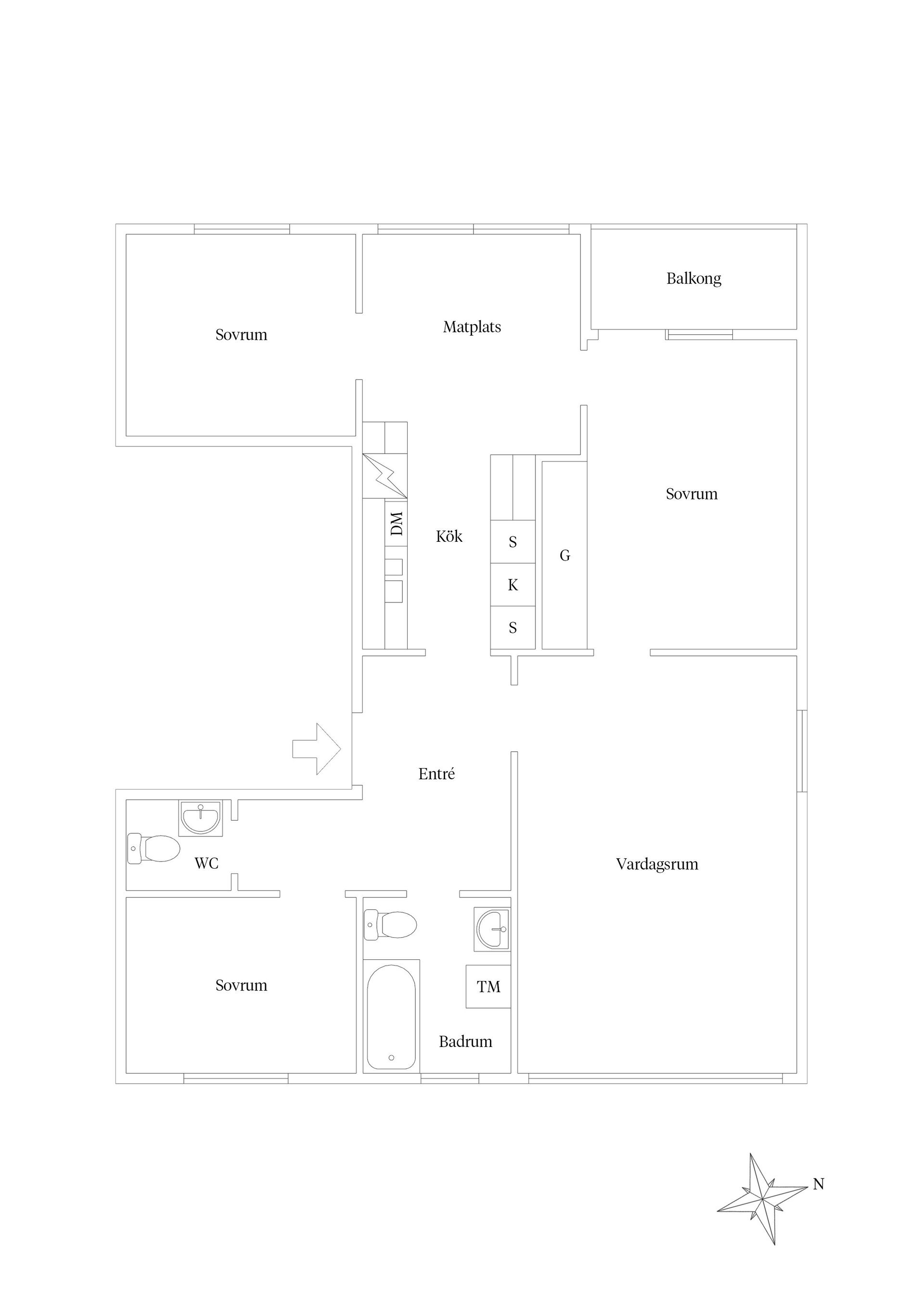Bostadsrätt, Ekholmsvägen 60A, Ekholmen, Linköping