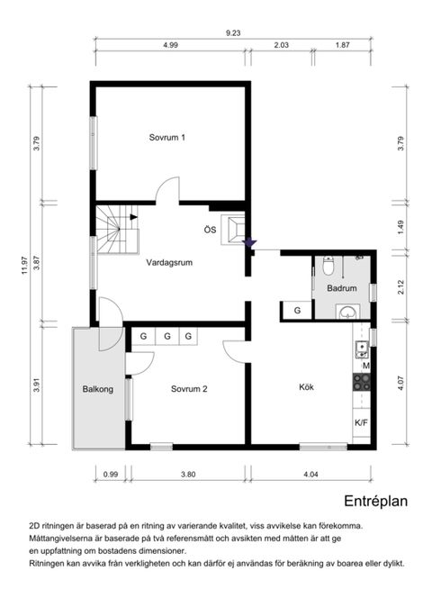 Bostadsrätt, Anhaltsvägen 49A, Helenelund/Edsviken, Sollentuna