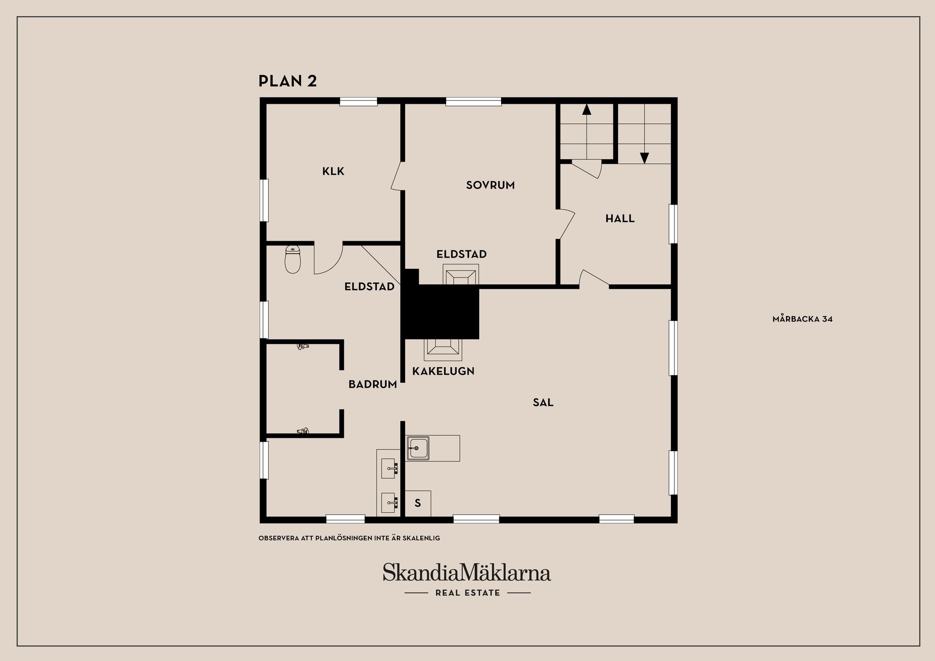 Villa, Gården där Ner, Mårbacka 34, Sunne