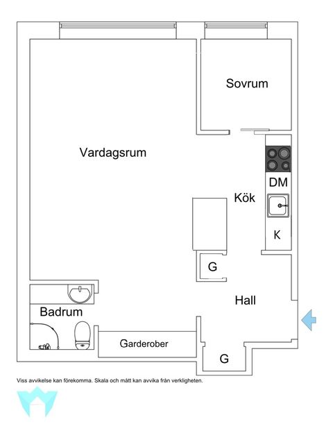 Bostadsrätt, Essingetorget 44, 1 tr, Kungsholmen - Stora Essingen, Stockholm