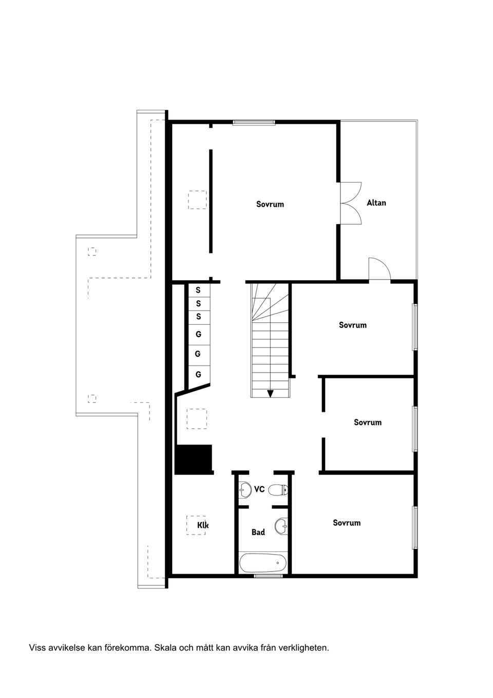 Villa, Klockargårdsgatan 3, Malmbäck, Nässjö