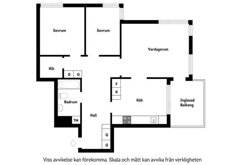 Bostadsrätt, Ågatan 17, 3 tr, Sundbyberg Centrum, Sundbyberg