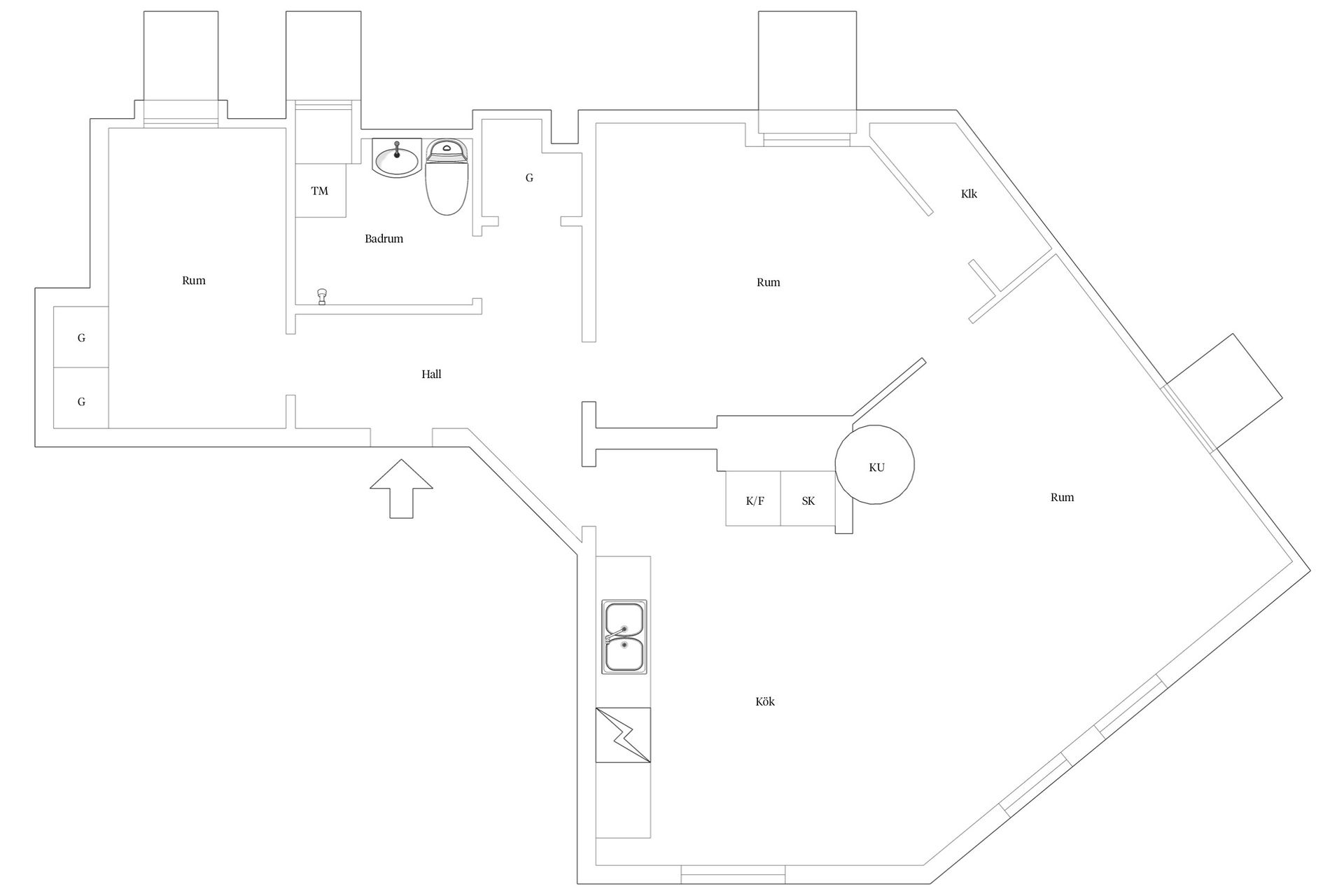 Bostadsrätt, Möllegatan 16, Väster, Lund