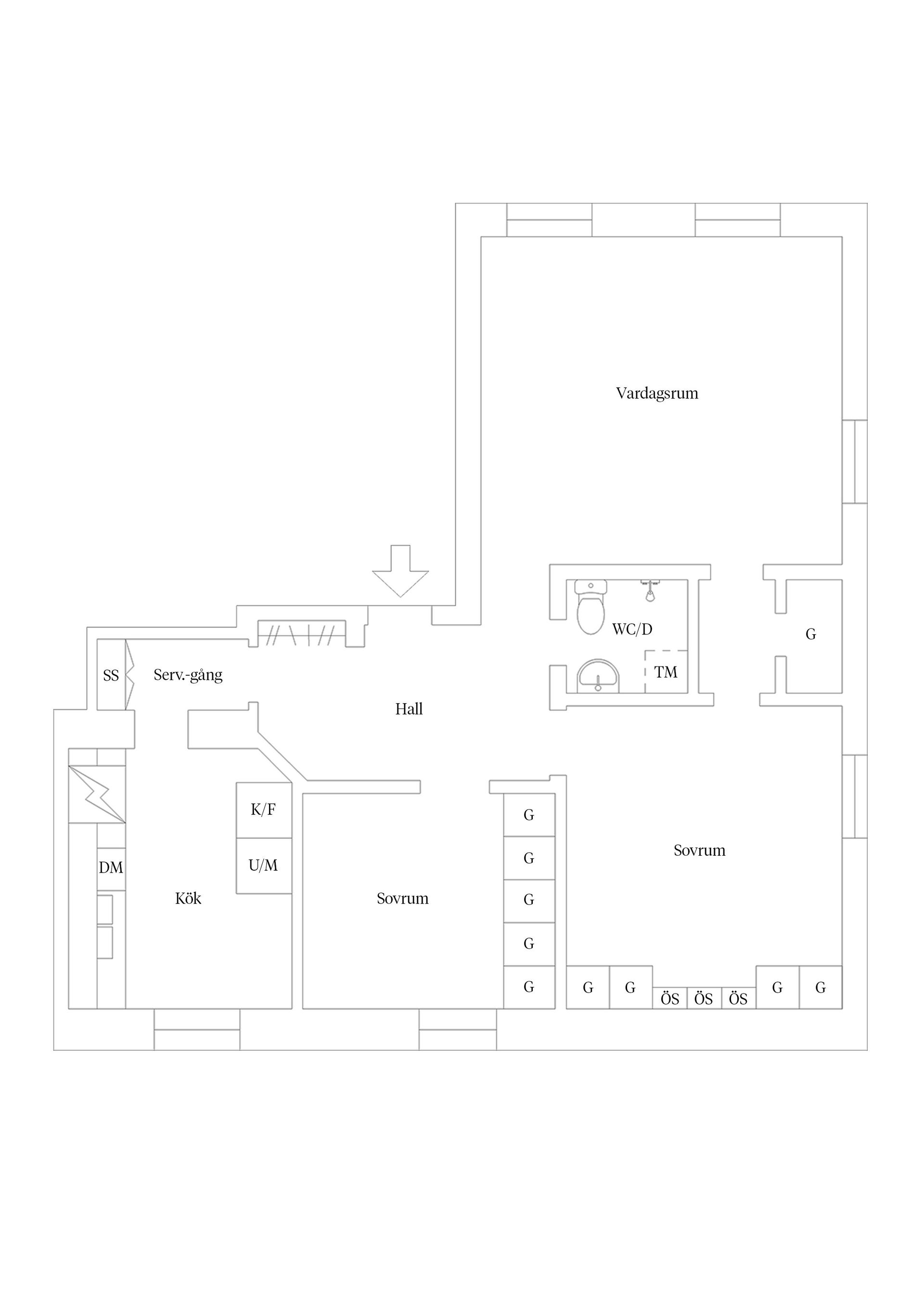 Bostadsrätt, Salagatan 45C, Fålhagen, Uppsala