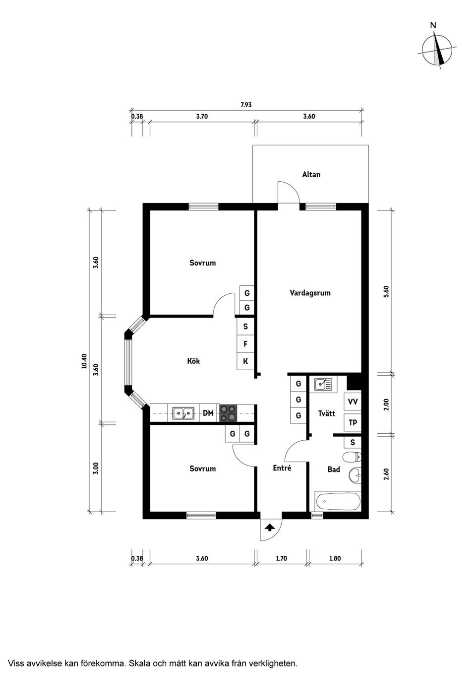 Bostadsrätt, Opalgatan 28A, Eriksberg, Alingsås