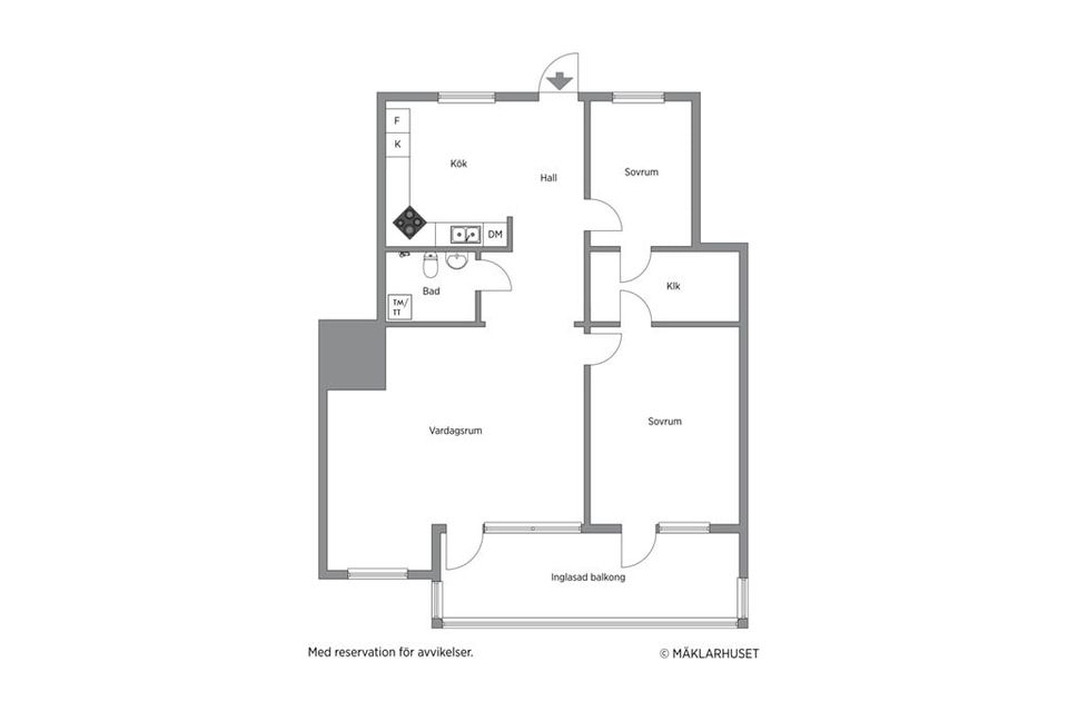 Bostadsrätt, Sparrisgatan 5 A, Årsta, Uppsala