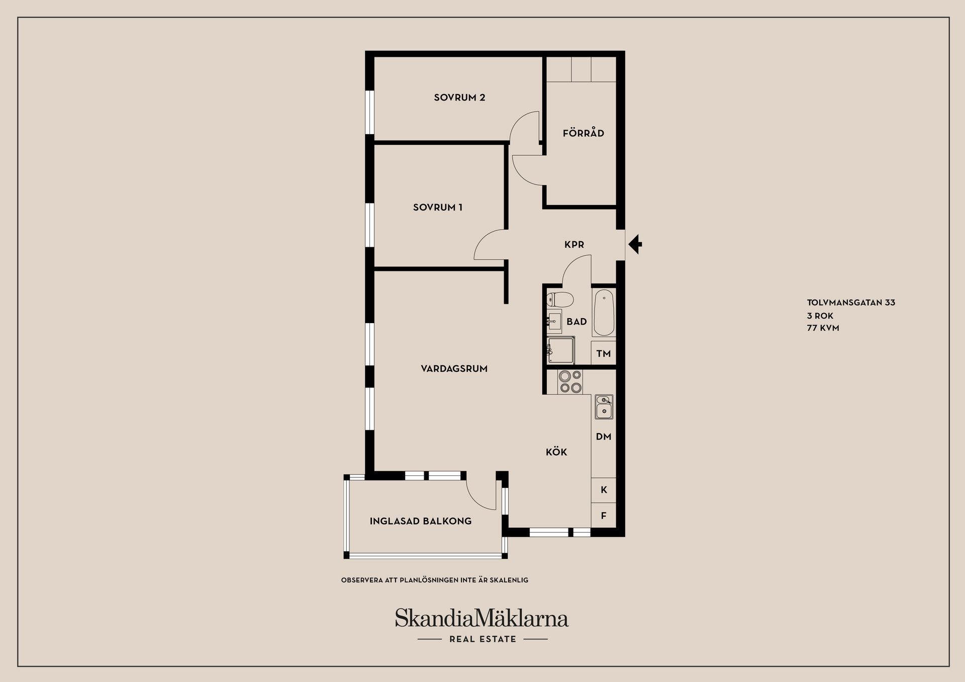 Bostadsrätt, Tolvmansgatan 23, Karlstad