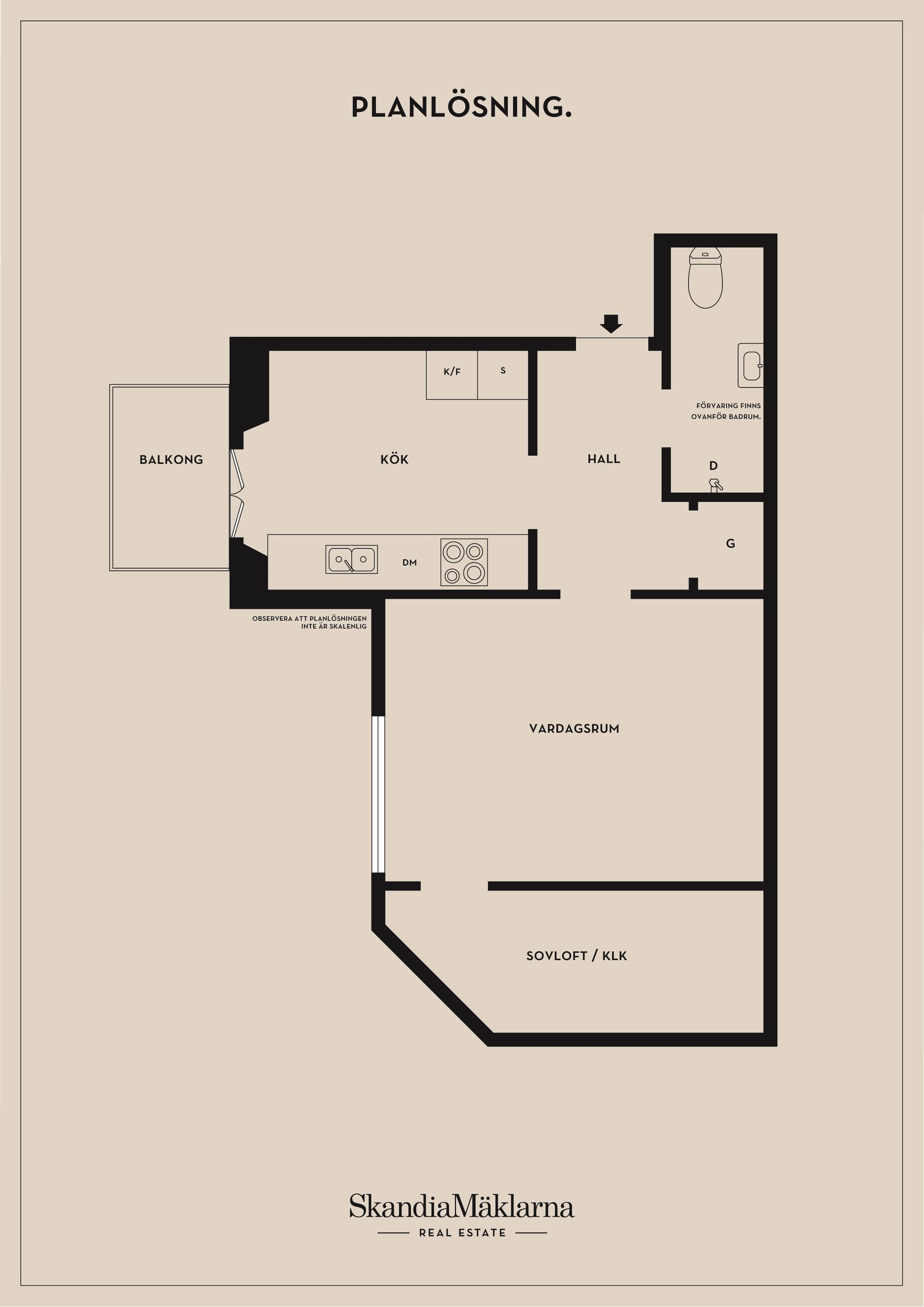 Bostadsrätt, Tomtebogatan 31A, 1tr, Stockholm