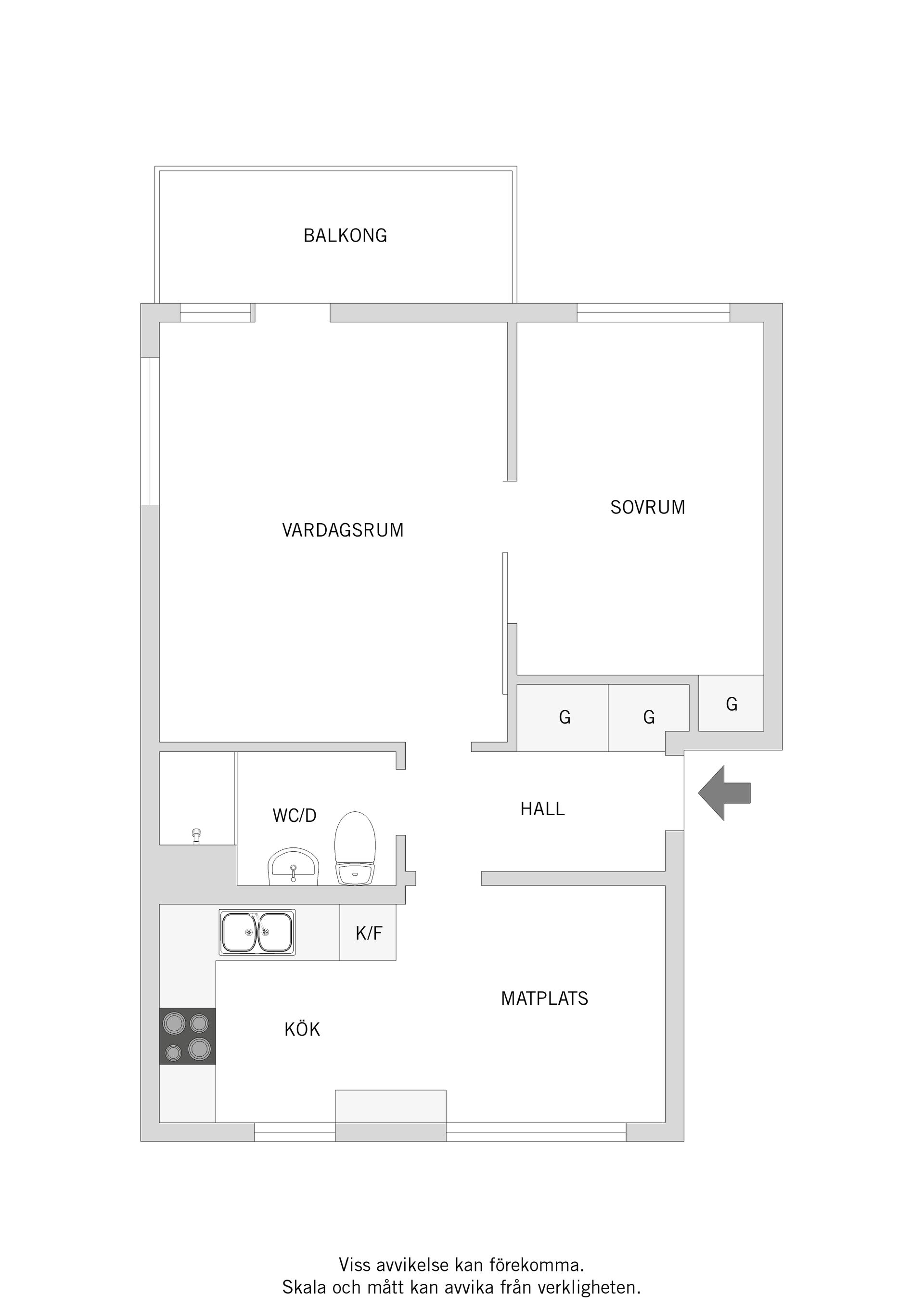 Bostadsrätt, Ottfjällsgatan 11, Strömmensberg, Göteborg
