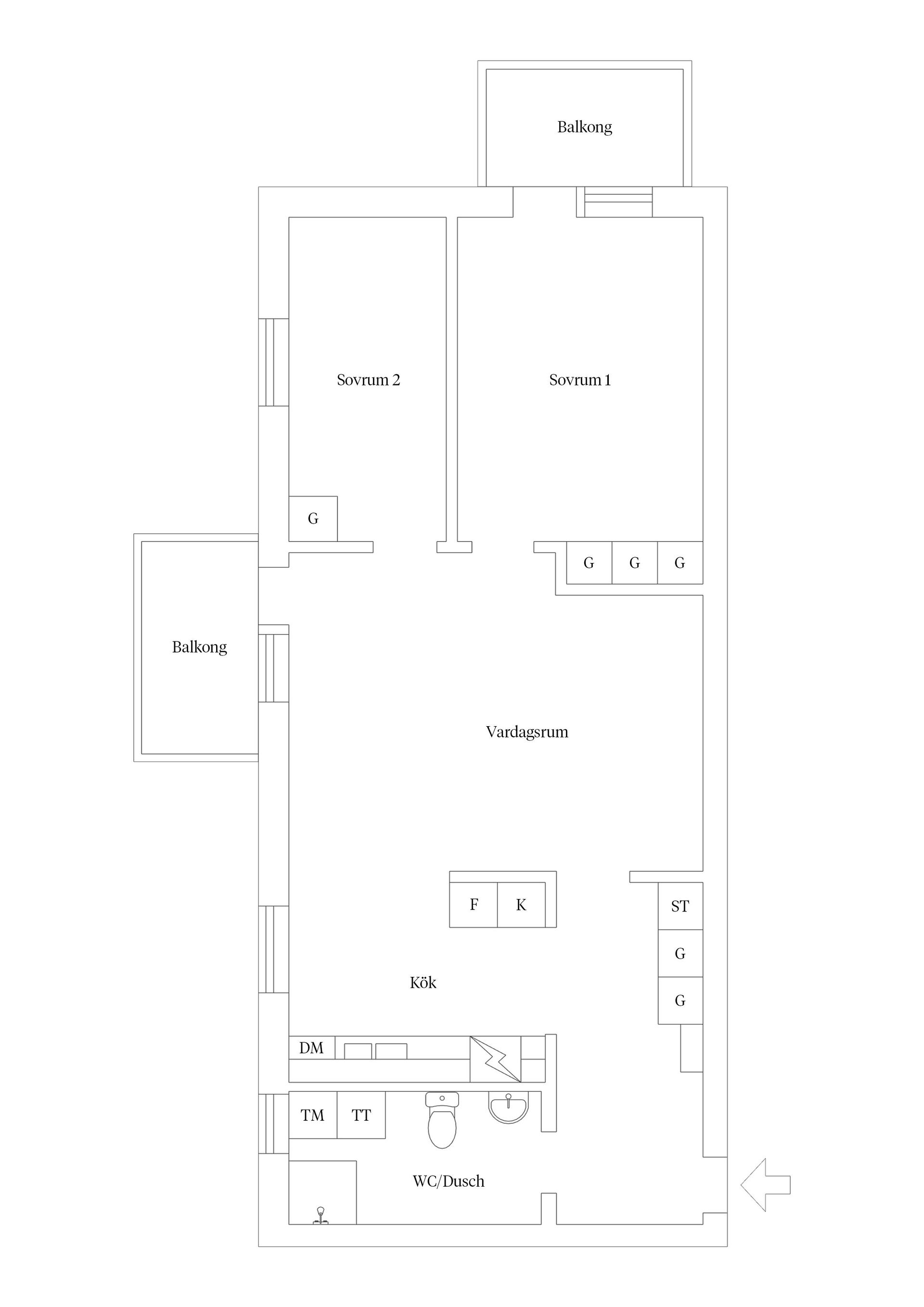 Bostadsrätt, PARKVÄGEN 12, Helenelund, Sollentuna