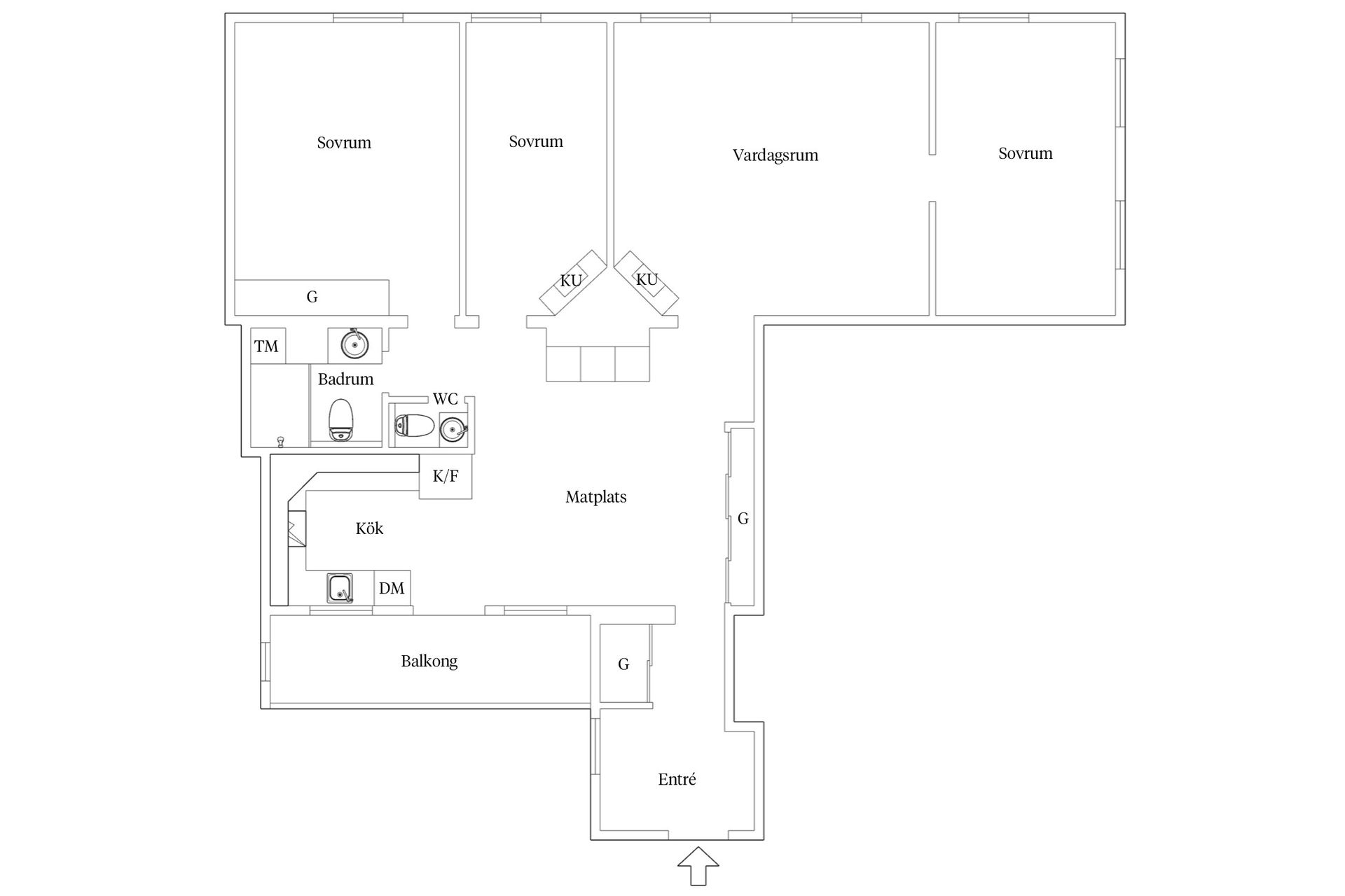 Bostadsrätt, Nedre långvinkelsgatan 6, Helsingborg - Centrum, Helsingborg