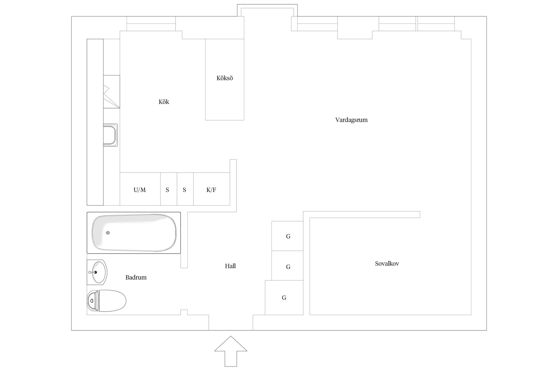 Bostadsrätt, Betsövägen 6, Västra Orminge, Nacka